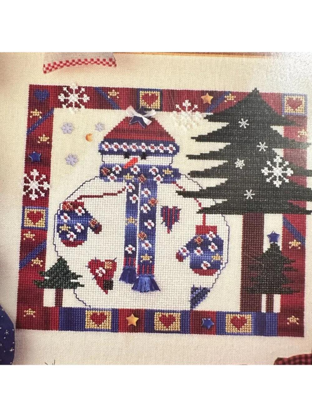 Holly Hill Designs Snowbuddies Cross Stitch Pattern Booklet